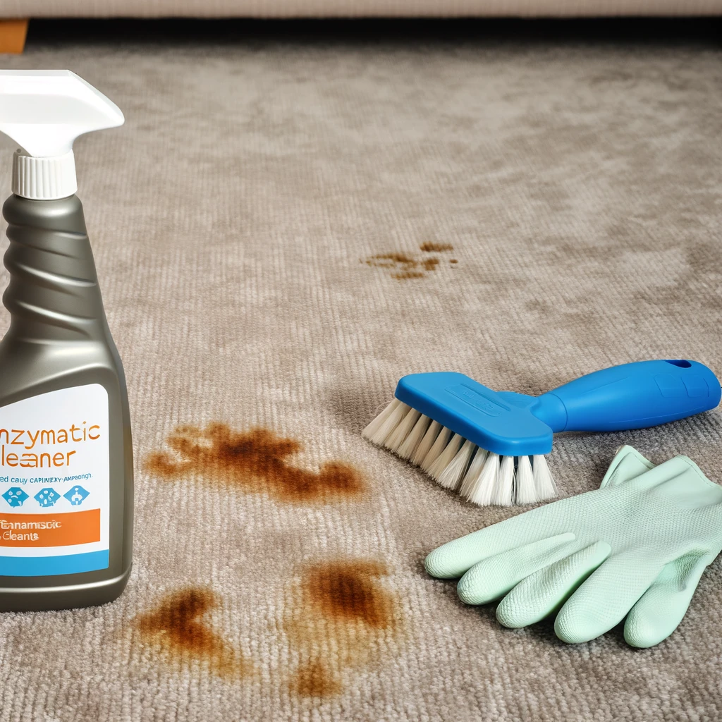 Carpet Care - Preparing for Feces And Droppings Clean-Up