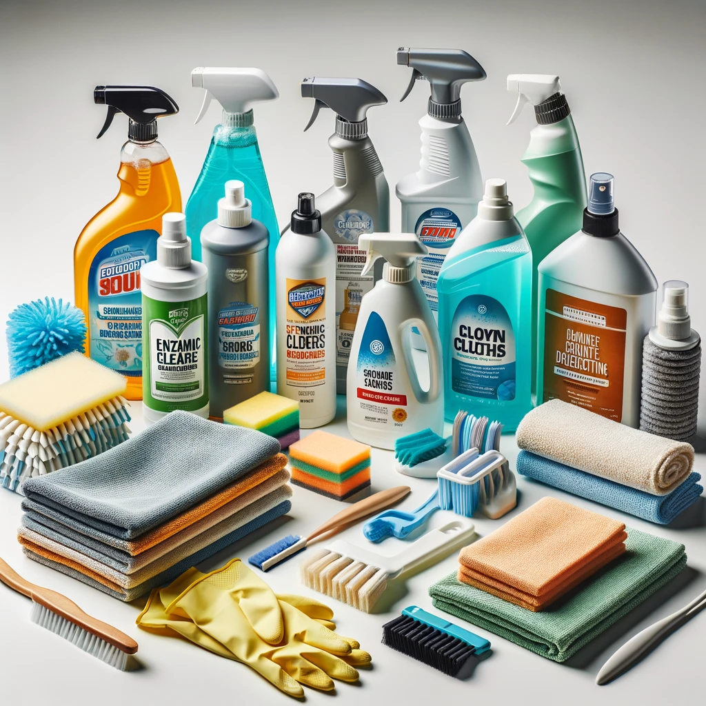 The Clean-Up Arsenal - A Collection of Must-Have Detergents and Supplies